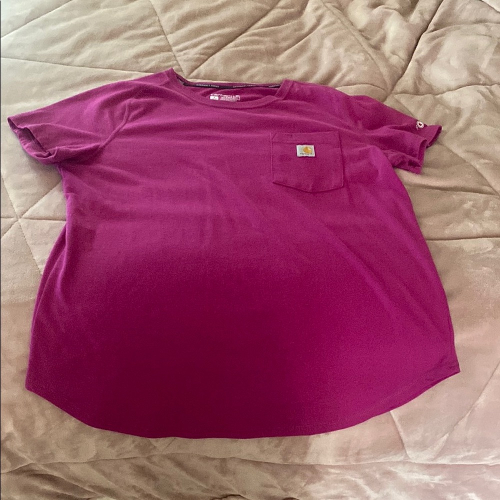 Carhartt Pink Short Sleeve Tee